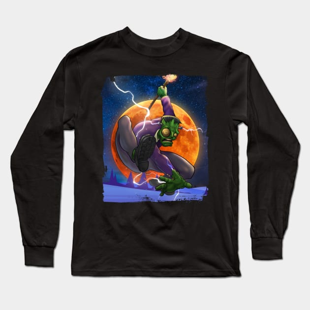 Frank Long Sleeve T-Shirt by kylewillis